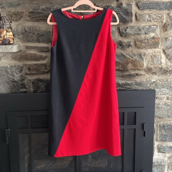 Nine West Color Block Dress Size 8 Excellent  Condition - Picture 1 of 8